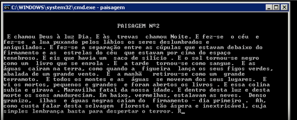A máquina Sintext