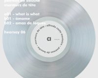 Alfredo Costa Monteiro, poèmes de bouche – murmurs de tête, 2025 (1/4)
