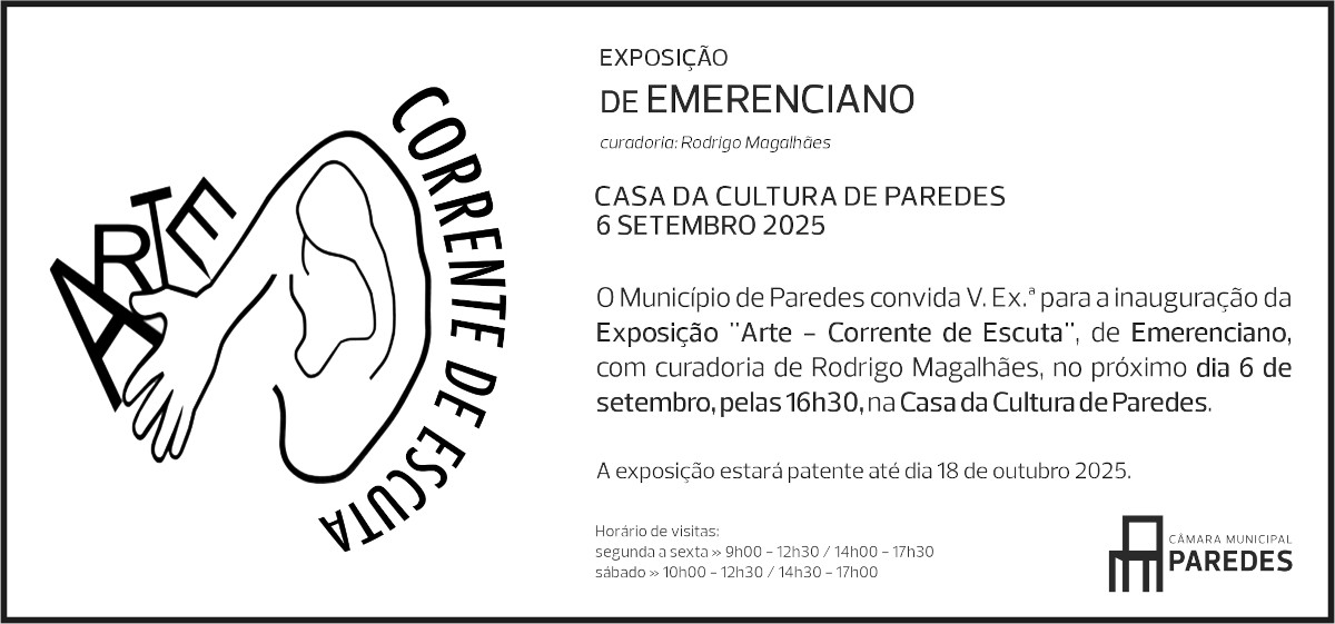 Emerenciano, Arte - Corrente de escuta, 2025