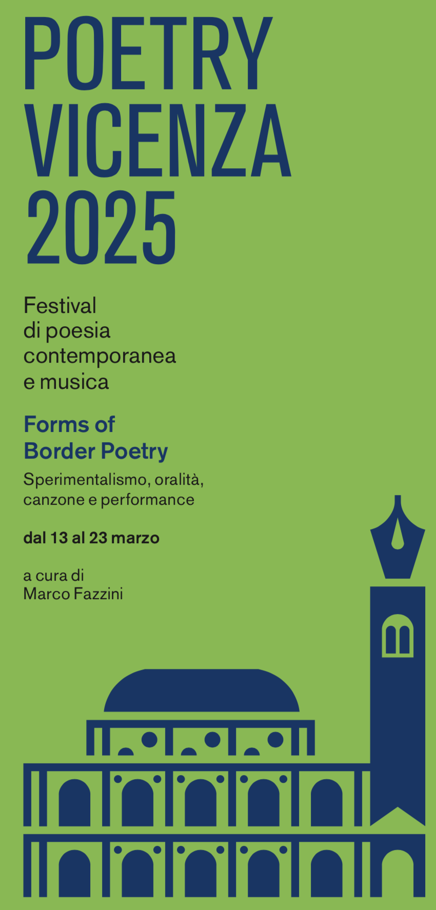 Poetry Vicenza 2025. Forms of Border Poetry