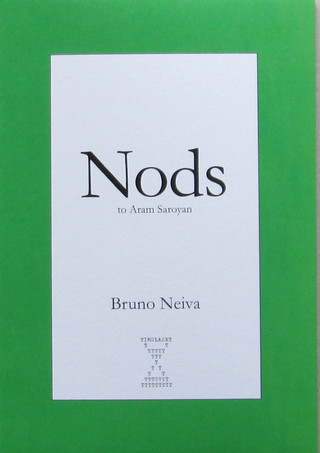 Nods to Aram Saroyan and Robert Grenier