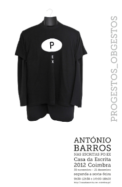 António Barros, PROGESTOS_OBGESTOS, 1972-2012