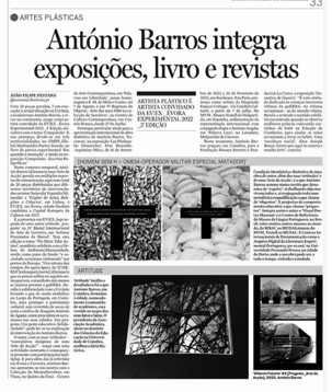 António Barros integra exposições, livro e revistas