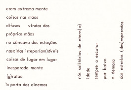Separata Um [Poesia experimental 1]