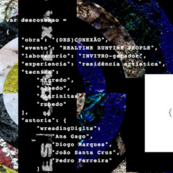 (DES)CONEXÃO Instalação ciberpoética [Atelier Concorde, Lisboa, 23 a 29-07-2018]