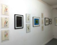 Fernando Aguiar, Dans le Corps du mot (oeuvres sur papier), 2024 (3/5)