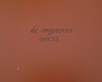 José Oliveira, De Mysteriis, 2010 (23/42)
