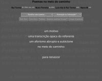 Rui Torres, Poemas no meio do caminho, 2020 (1/16)