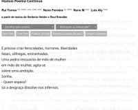 Rui Torres, Húmus Poema Contínuo, 2020 (10/22)